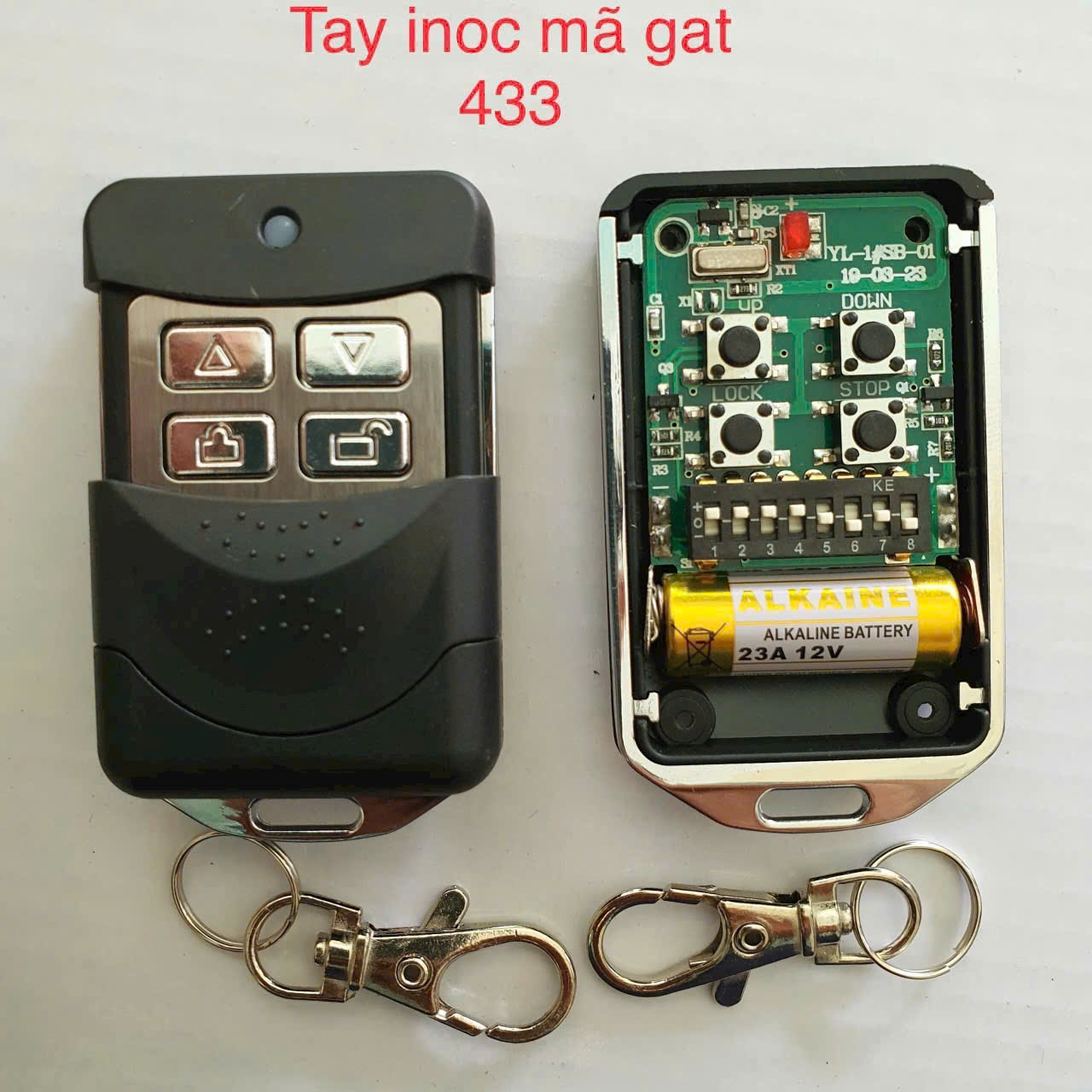 Chuyên sửa chìa khoá cửa cuốn (remote, tay điều khiển) bị hư tại BÌNH CHÁNH