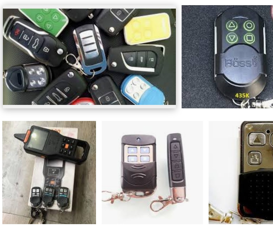 Chuyên sửa chìa khoá cửa cuốn (remote, tay điều khiển) bị hư tại quận BÌNH TÂN