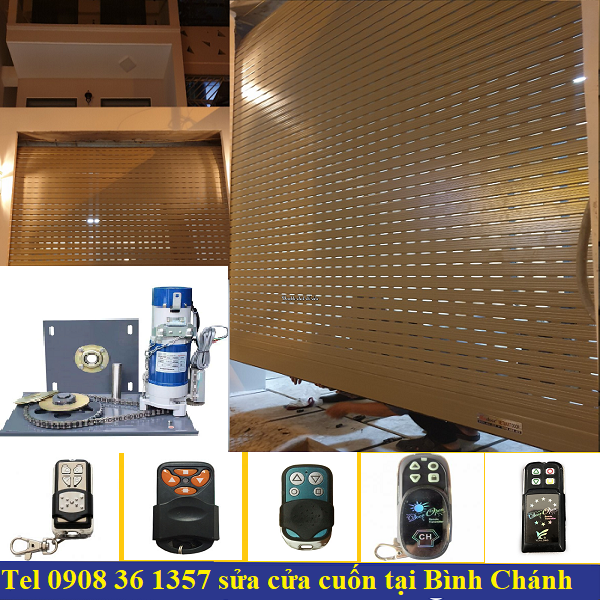 Dịch vụ Sửa Cửa Cuốn Bình Chánh
