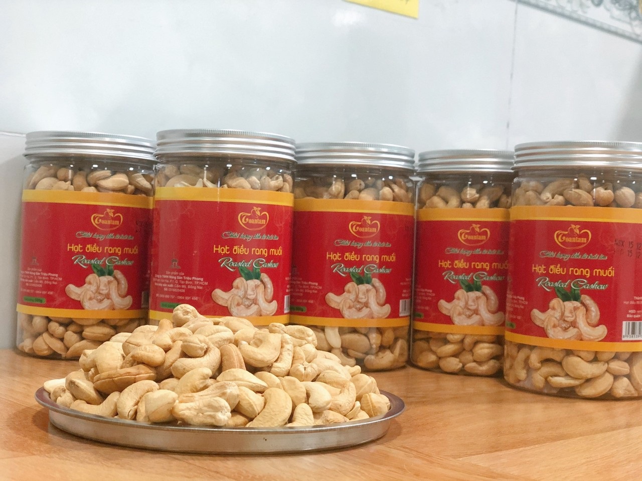 Hotline 0908 36 1357 Bán sỉ và lẻ hạt điều rang muối tại quận 6 TPHCM