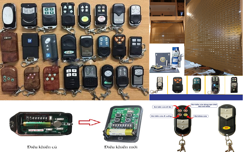 Sửa cửa cuốn tại phường Nhiêu Lộc TPHCM - Sửa cửa bị kẹt, bấm remote cửa không chạy
