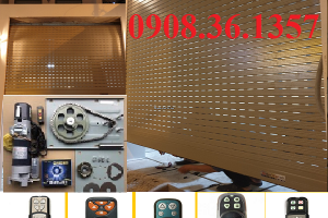 Sửa cửa cuốn tại phường Bến Thành TPHCM - Sửa cửa bị kẹt, bấm remote cửa không chạy