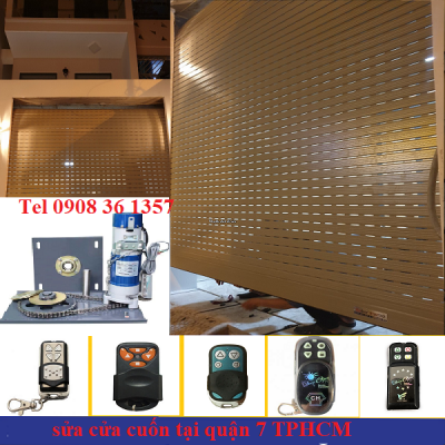 Dịch Vụ Sửa Cửa Cuốn Quận 7 Nhanh Chóng Chất Lượng