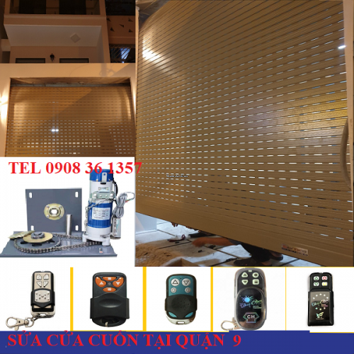 Thợ sửa cửa cuốn bị hư tại quận 9 TP Hồ Chí Minh